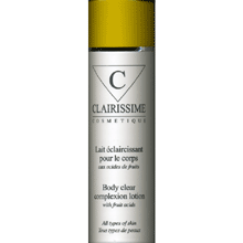 Clairissime Lait Eclaircissant aux acides de fruit